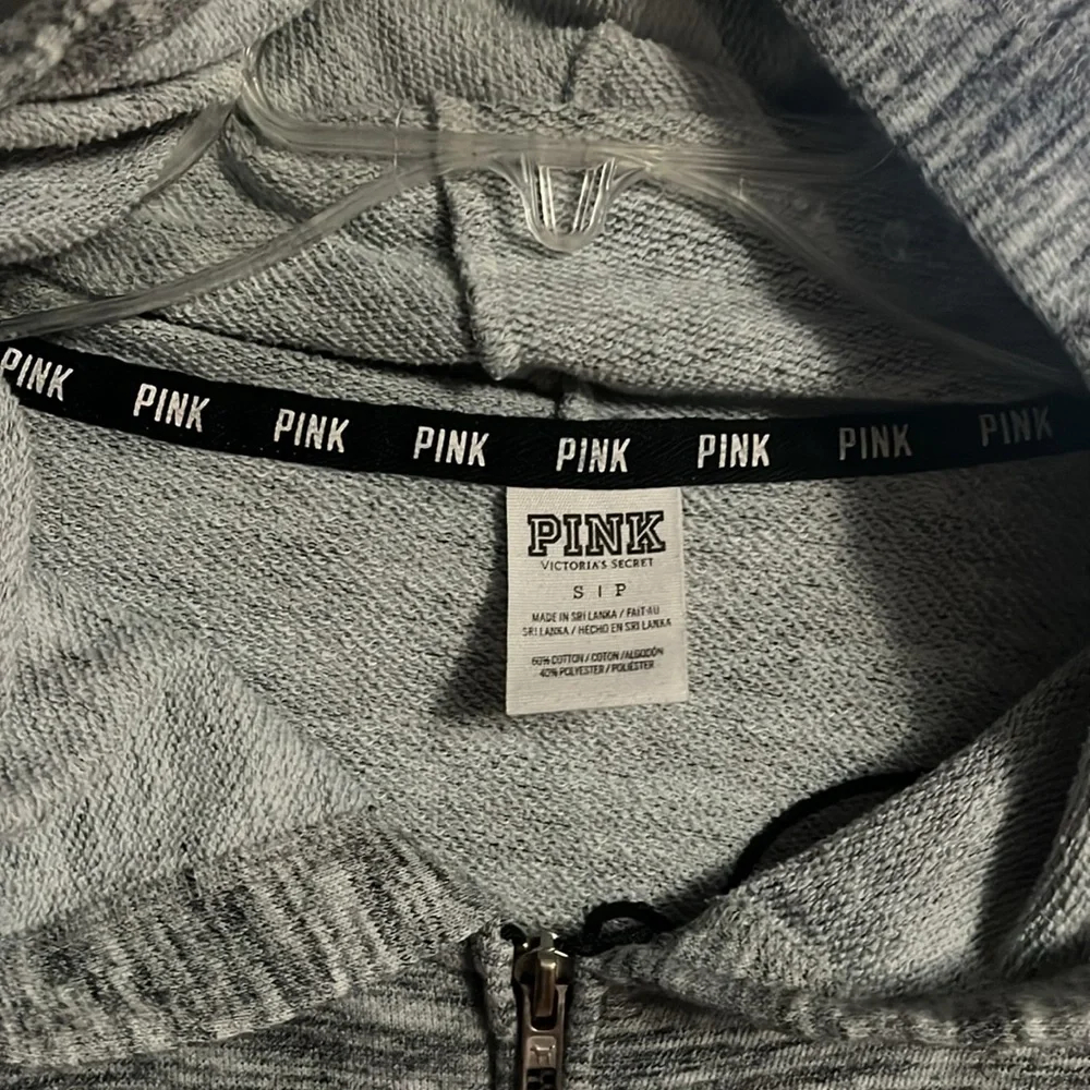 Victoria’s Secret pink zip up hoodie - Picture 3 of 6
